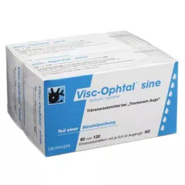 VISC OPHTAL Gel pour les yeux sinus, 120X0,6 ml