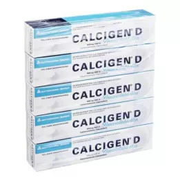 CALCIGEN D 600 mg / 400, cest-à-dire les comprimés de cavalier, 100 pc