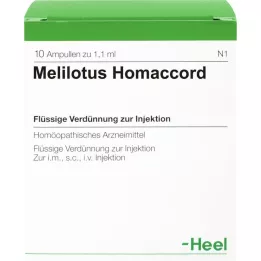 MELILOTUS HOMACCORD Ampoules, 10 pc