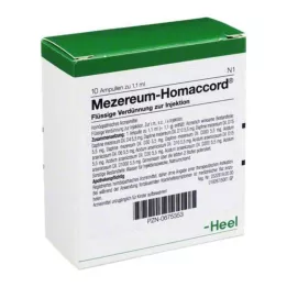 MEZEREUM HOMACCORD Ampoules, 10 pc