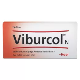 VIBURCOL Suppositoires pour enfants et nourrissons, 12 pièces