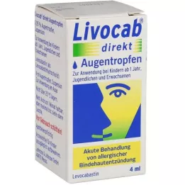 LIVOCAB gouttes oculaires directes, 4 ml