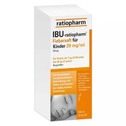 IBU-RATIOPHARM Sirop contre la fièvre pour enfants 20 mg/ml, 100 ml