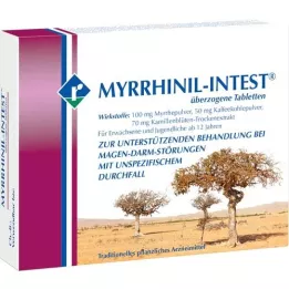 MYRRHINIL INTEST Excès de comprimés, 50 pc