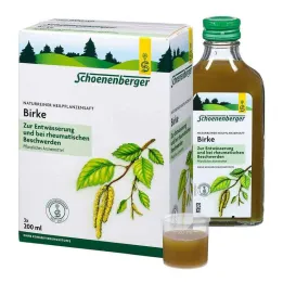 Sève de bouleau Schoenenberger, 3X200 ml
