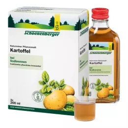 KARTOFFELSAFT Jus de plantes médicinales Schoenenberger, 3X200 ml