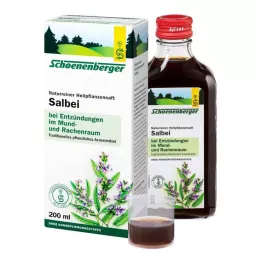 SALBEI SAFT Jus de plantes médicinales Schoenenberger, 200 ml