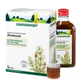 ZINNKRAUT SAFT Jus de plantes médicinales Schoenenberger, 3X200 ml