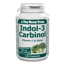 INDOL-3-Carbinol 250 mg gélules végétales, 120 pcs