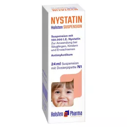 NYSTATIN Suspension Holsten, 24 ml