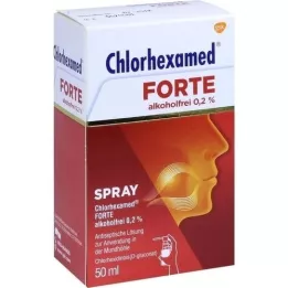 Chlorhexamed Forte sans alcool 0.2% Spray, 50 ml