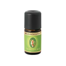 MUSKATELLERSALBEIÖL huile essentielle bio, 5 ml