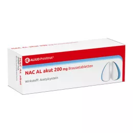 NAC AL comprimés effervescents akut 200 mg, 20 pcs