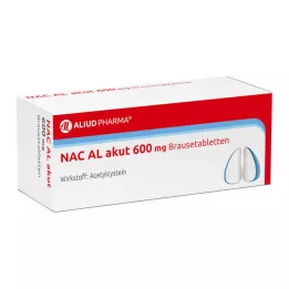 NAC AL comprimés effervescents akut 600 mg, 20 pcs