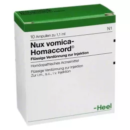 NUX VOMICA HOMACCORD Ampoules, 10 pc