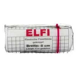 Bande de fixation élastique Dracoelfi 8cmx4m violoncelle crêpé, 1 pièce