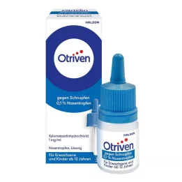 OTRIVEN Gouttes nasales à 0,1 % pour adultes et enfants scolarisés, 10 ml