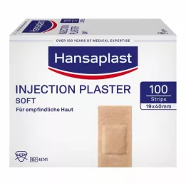 HANSAPLAST Bandes de plâtre dinjection souple 19x40 mm, 100 pièces