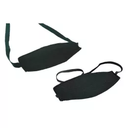 AUGENBINDE ovale avec élastique noir, 1 pièce