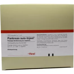 PANKREAS SUIS injeel ampoules, 100 pc