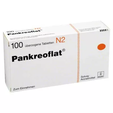 PANKREOFLAT comprimés enrobés, 100 pièces PANKREOFLAT comprimés enrobés, 100 pièces