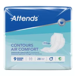 ATTENDS Contours Air Comfort 9, 28 pc