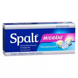 SPALT Gélules molles pour migraines, 20 pièces