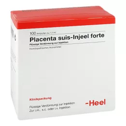 PLACENTA SUIS Ampoules Forte injeel, 100 pc