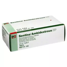 SENTINA Gants ambidextres sans poudre taille S, 100 pièces
