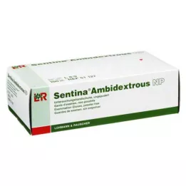 SENTINA Gants ambidextres sans poudre taille L, 100 pcs