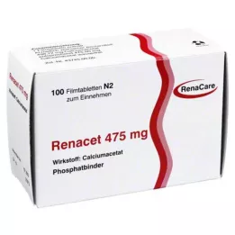 RENACET Comprimés pelliculés à 475 mg, 100 pièces