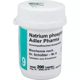 BIOCHEMIE Adler 9 Sodium phosphoricum D 6 Tabr., 200 pc