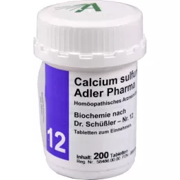 BIOCHEMIE Adler 12 Calcium Sulfucum D 6 Tabr., 200 pc