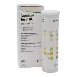 COMBUR 5 Tests HC Bandelettes de test, 10 pièces