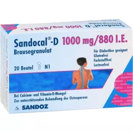 Sandocal D 1000/880 granulés, 20 pc