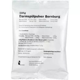 Poudre de rinçage de colonne Bernburg 110 g, 100 pc