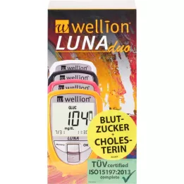 WELLION Lunaduo BZ-Messef.set Mg / Dl Schwarz, 1 pc