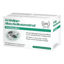 GRÜNLIPPMUSCHEL KONZENTRAT Kapseln, 180 pc