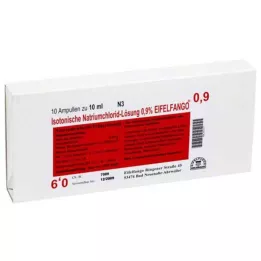ISOTONISCHE Solution de NaCl à 0,9 % Eifelfango Inj.-Lsg., 10X10 ml