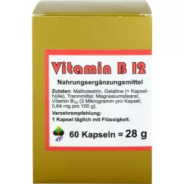 VITAMIN B12 Capsules, 60 pc