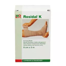 ROSIDAL Bandage K 8 cm x 5 m, 1 pièce