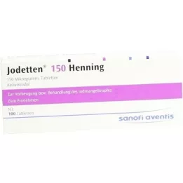 JODETTEN 150 comprimés de Henning, 100 pc