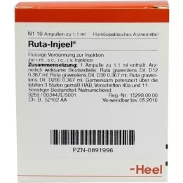 RUTA INJEEL Ampoules, 10 pc
