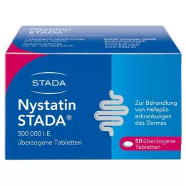 NYSTATIN STADA Comprimés enrobés de 500 000 UI, 50 pièces