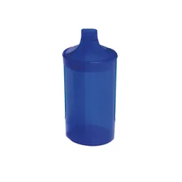 Gobelet avec 2 couvercles bleu, 1 pièce