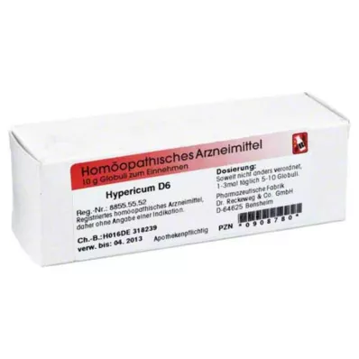 HYPERICUM d 6 globuli, 10 g