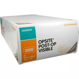OPSITE Post-OP Pansement visible 10x25 cm, 20 pièces