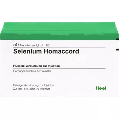 Sélénium Homaccord, 50 pc