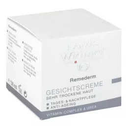 WIDMER Remederm crème visage légèrement parfumée, 50 ml