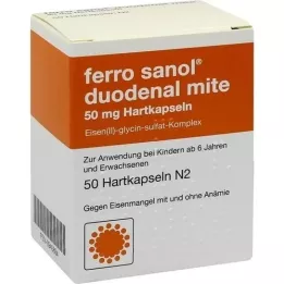 FERRO SANOL acarien duodénal 50 mg gastrique saftr.hartk., 50 pc